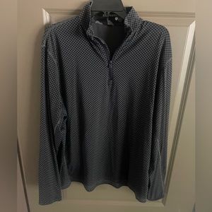 Greyson 1/4 zip seldom worn XL, dark dark blue and grey